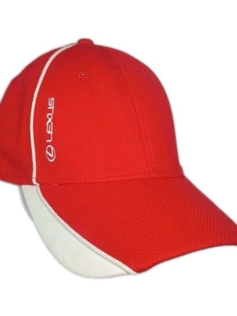 Lexus Red Embroidered 39THIRTY Fitted Hat Large/XL Pre-owned Good Condition